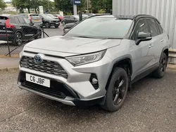 Silver Used 2019 Toyota RAV4 Hybrid SUV | £23,500 (Fair price)