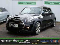 Midnight black metallic Used 2017 Mini Cooper S Hatch Hatchback | £9,995 (Fair price)
