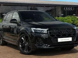 Black Used 2024 Audi Q7 Black Edition SUV | £59,980 (Expensive)