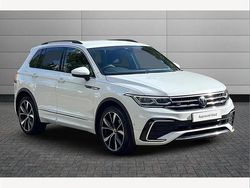 Pure white Used 2023 VW Tiguan R-line SUV | £27,990 (Fair price)
