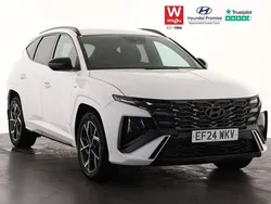 White Used 2024 Hyundai Tucson N Line SUV | £24,599 (Fair price)