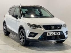 White Used 2020 Seat Arona FR Sport SUV | £12,199 (Fair price)
