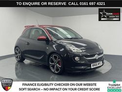Black Used 2016 Vauxhall Adam S Hatchback | £7,440 (Fair price)