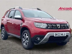 Red Used 2022 Dacia Duster Prestige SUV | £14,795 (Fair price)