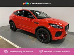 Red Used 2019 Jaguar E-Pace Chequered Flag SUV | £19,697 (Fair price)