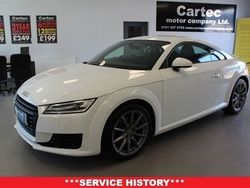 White Used 2017 Audi TT Black Edition Coupe | £14,989 (Fair price)