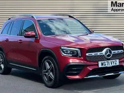 Red Used 2022 Mercedes GLB200 AMG line SUV | £25,876 (Fair price)