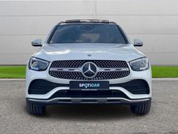 White Used 2021 Mercedes GLC300 AMG line SUV | £32,990 (Good price)