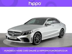 Silver Used 2020 Mercedes C220 AMG Line Premium Sedan | £21,920 (Fair price)