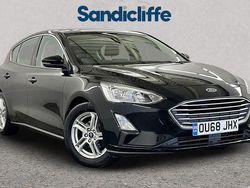 Black Used 2019 Ford Focus Zetec Hatchback | £9,909 (Fair price)