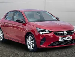 Red Used 2021 Vauxhall Corsa Hatchback | £9,499 (Fair price)