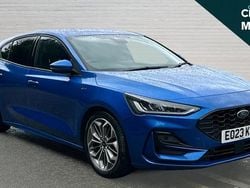 Blue Used 2023 Ford Focus ST-Line X Hatchback | £17,499 (Fair price)