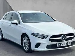 White Used 2020 Mercedes A180 Hatchback | £15,479 (Fair price)