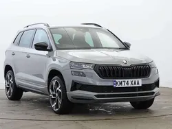 Meteor grey Used 2024 Skoda Karoq SportLine SUV | £30,995 (A bit pricey)