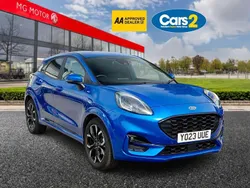 Blue Used 2023 Ford Puma Gen-E ST-Line X SUV | £16,690 (Fair price)