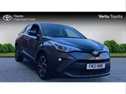 Grey Used 2021 Toyota C-HR Design SUV | £19,249 (Fair price)