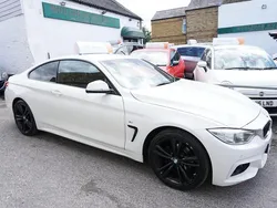 White Used 2014 BMW 420 M Sport Coupe | £8,000 (Fair price)