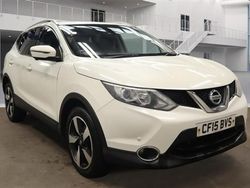 White Used 2015 Nissan Qashqai N-TEC SUV | £6,350 (Fair price)