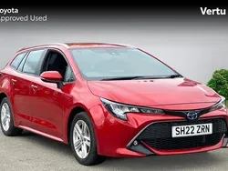 Red Used 2022 Toyota Corolla Sport Estate | £20,445 (Fair price)