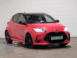 Orange Used 2021 Toyota Yaris Hybrid Edition Hatchback | £16,998 (A bit pricey)