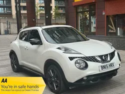 White Used 2015 Nissan Juke Tekna SUV | £6,150 (Fair price)
