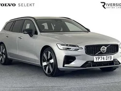 Silver Used 2024 Volvo V60 Ultra Estate | £46,995