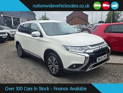 White Used 2019 Mitsubishi Outlander SUV | £14,781 (Fair price)