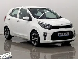 Clear white Used 2018 Kia Picanto 3 Hatchback | £6,790 (Fair price)
