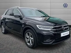 Black Used 2024 VW T-Roc R-line SUV | £25,480 (Fair price)