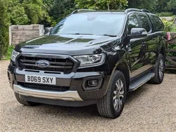 Black Used 2019 Ford Ranger Wildtrack Pickup | £20,599 (Fair price)