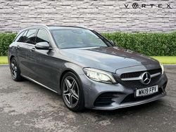 Grey Used 2019 Mercedes C220 AMG Line Premium Estate | £13,640 (Super price)