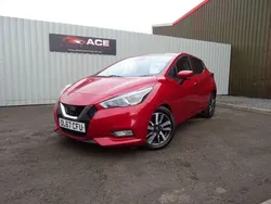 Red Used 2017 Nissan Micra N-Connecta Hatchback | £4,995 (Fair price)