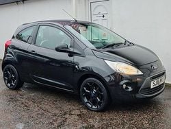 Black Used 2016 Ford Ka Zetec Hatchback | £4,395 (Fair price)