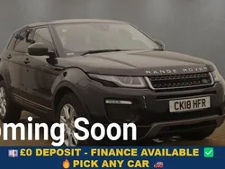 Black Used 2018 Land Rover Range Rover evoque SE SUV | £13,549 (Super price)
