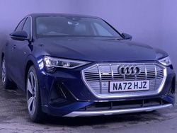Blue Used 2022 Audi e-tron S-Line SUV | £23,799 (Good price)
