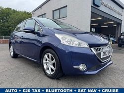 Blue Used 2013 Peugeot 208 Allure Hatchback | £6,695 (Fair price)