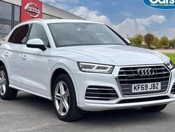White Used 2019 Audi Q5 S-Line SUV | £21,990 (Good price)