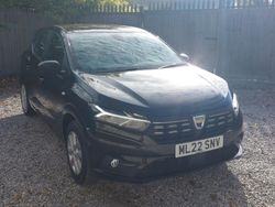 Black Used 2022 Dacia Sandero Comfort Hatchback | £11,898 (Fair price)