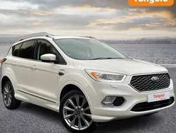 White Used 2017 Ford Kuga Vignale SUV | £14,495 (Fair price)