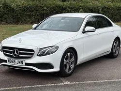 White Used 2018 Mercedes E200 SE Sedan | £15,800 (A bit pricey)