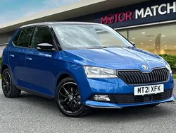 Blue Used 2021 Skoda Fabia Monte Carlo Hatchback | £13,904 (Fair price)