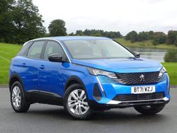 Blue Used 2021 Peugeot 3008 Active Premium Hatchback | £16,215 (Fair price)