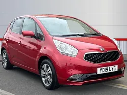 Red Used 2019 Kia Venga 3 Hatchback | £12,018 (Fair price)