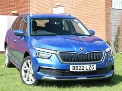 Blue Used 2022 Skoda Kamiq SE L Executive SUV | £16,590 (Fair price)