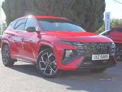 Red Used 2025 Hyundai Tucson N Line SUV | £31,290 (Super price)