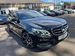 Black Used 2015 Mercedes E220 AMG Estate | £11,995 (Fair price)