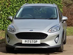 Silver metallic Used 2018 Ford Fiesta Active Hatchback | £10,700 (Fair price)