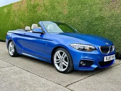 Blue Used 2015 BMW 218 M Sport Cabriolet | £8,495 (A bit pricey)