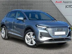 Blue Used 2025 Audi Q4 e-tron S-Line SUV | £35,905 (Good price)