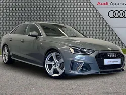 Grey Used 2022 Audi A4 S-Line Sedan | £20,995 (Fair price)